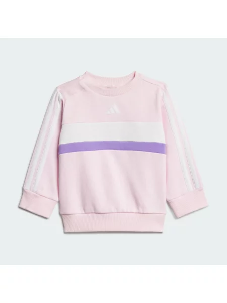 Dětska fleecová mikina Adidas bílá
