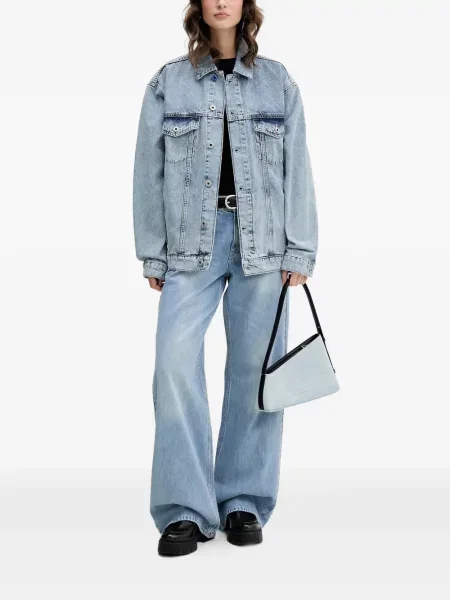 Geacă de blugi Karl Lagerfeld Jeans albastru