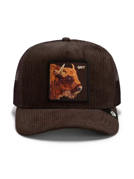 Goorin Bros trucker sapka kordbársony Corduroy Grit barna