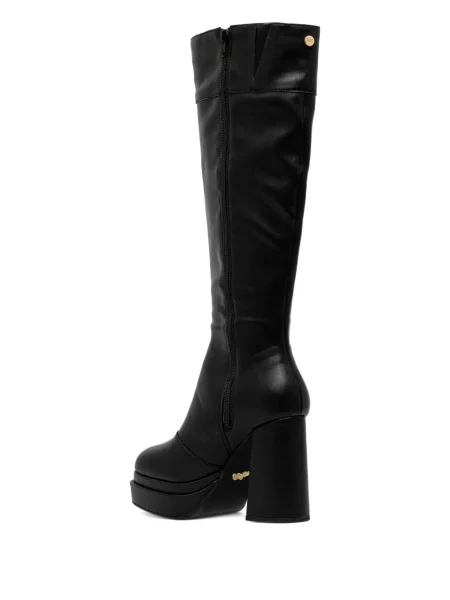 Botine Buffalo cu platformă negru