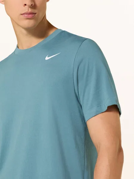 Nike Tričko petrolejová modré