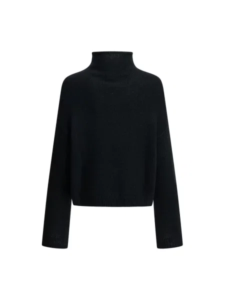 Sweter z golfem Khaite niebieski