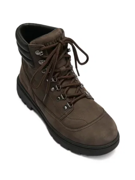 Nubuck μποτάκια Moon Boot καφέ
