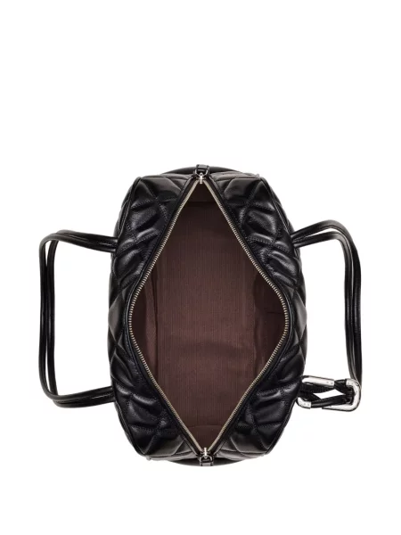 Δερμάτινος satchel τσάντα Marc Jacobs μαύρο