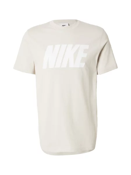 Nike Sportswear Tricou Club nisipiu alb