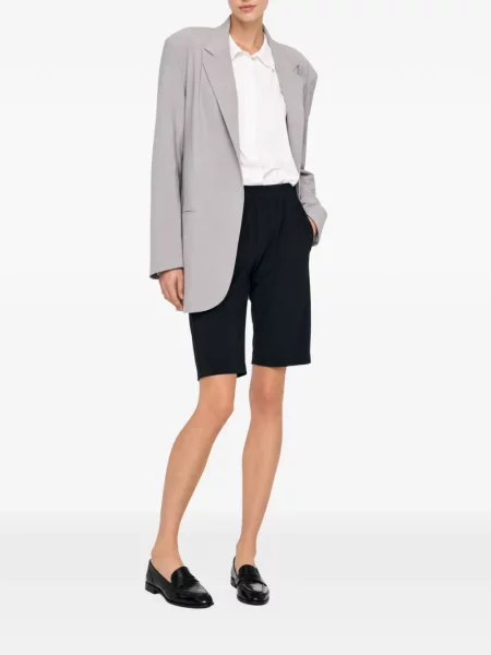 Pantaloni scurți Norma Kamali negru