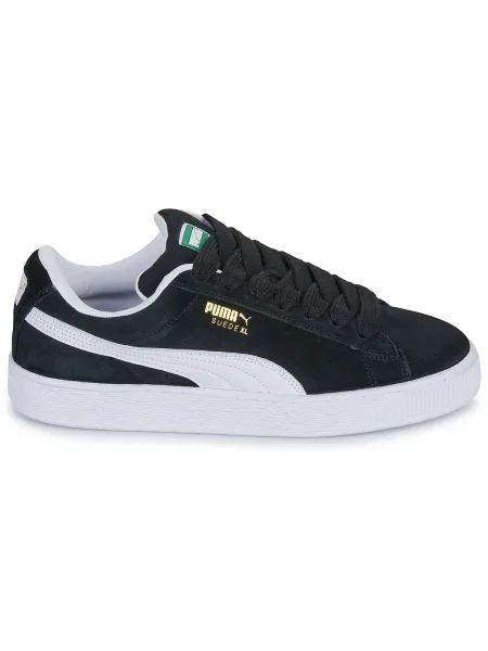 Pantofi Puma din piele de căprioară negru
