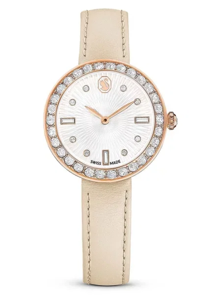 Zegarek Swarovski beżowy