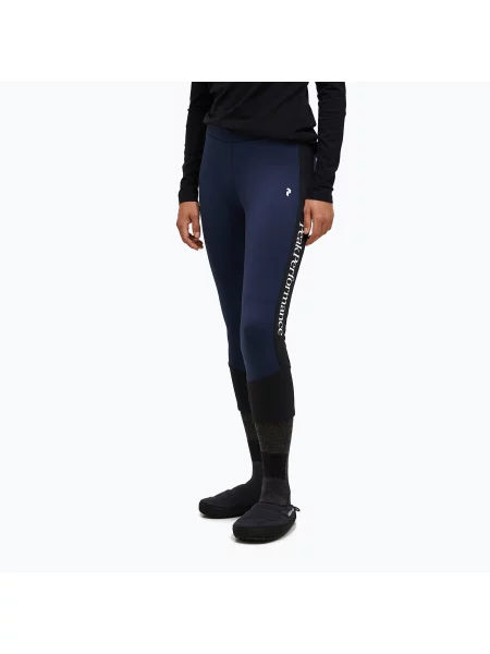 Pantaloni de schi pentru femei Peak Performance Rider Essentials blue shadow/black negru