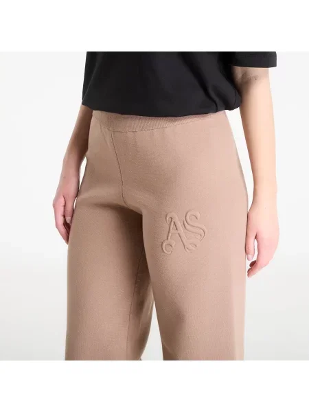 Παντελόνια AllSaints Sonny Knit Trouser Pine Bark Brown 25 καφέ