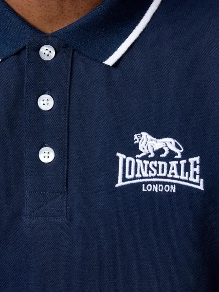 LONSDALE Tricou BALLYGALLEY bleumarin
