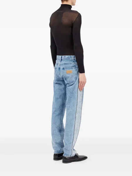 Blugi Mm6 Maison Margiela albastru