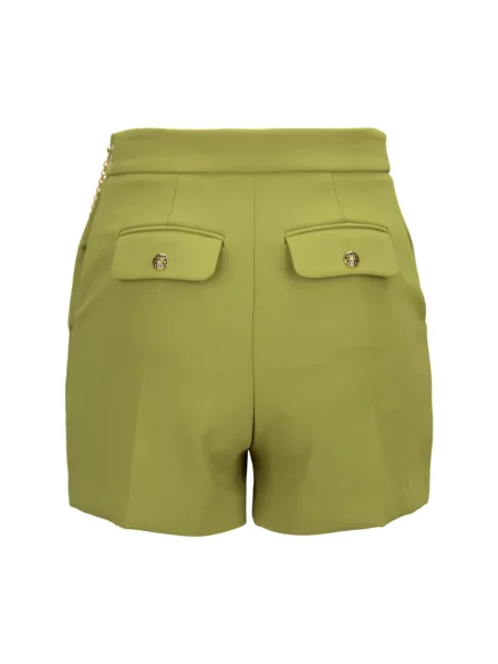 Szorty Elisabetta Franchi casual zielone