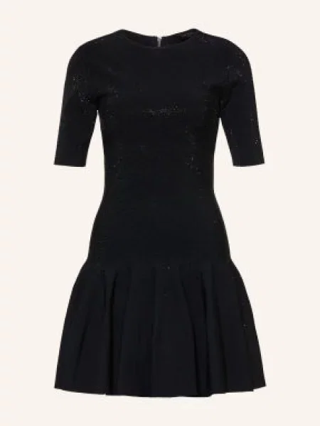 Ted Baker Sukienka Koktajlowa Stellea Z Kamieniami Ozdobnymi schwarz czarna