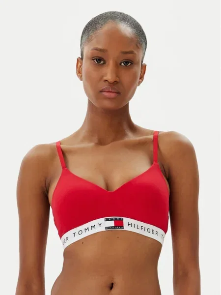 Tommy Hilfiger Bralette melltartó piros