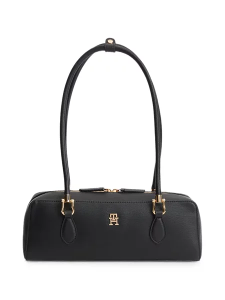 Geantă Tommy Hilfiger cu autograf negru