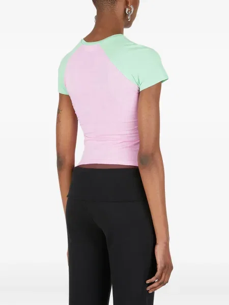 Top Maisie Wilen s printom s uzorkom srca ružičasta