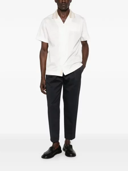 Pantaloni Vela Shop conici albastru
