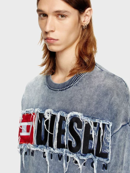 Світшот Diesel синій