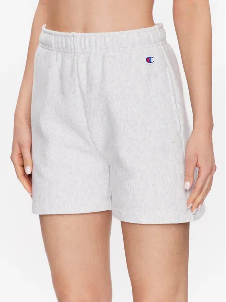 Champion Pantaloni scurți sport Minimal Reverse Weave gri