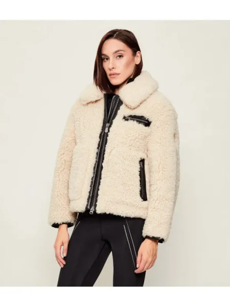 Save The Duck jachetă scurtă HESTER de iarna bej