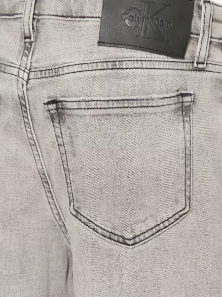 Calvin Klein Jeansy O Kroju Skater grau szare