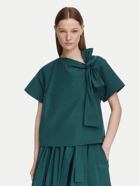 Weekend Max Mara Bluza Recente Temno zelena