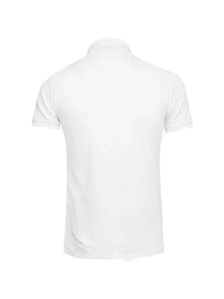 Květinové klasické polotričko Polo Ralph Lauren na jedno rameno bílé