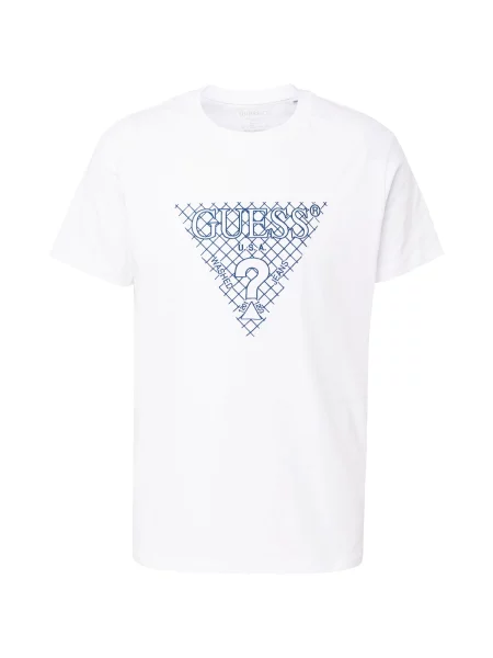 Тениска Guess с апликация бяло