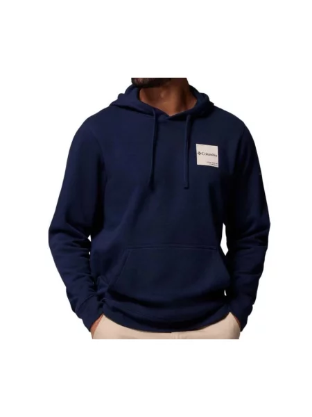 Bluza z kapturem Columbia niebieska