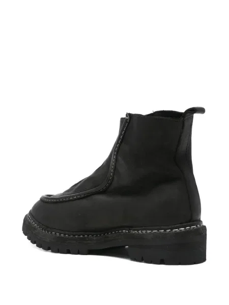 Botine Guidi din piele negru