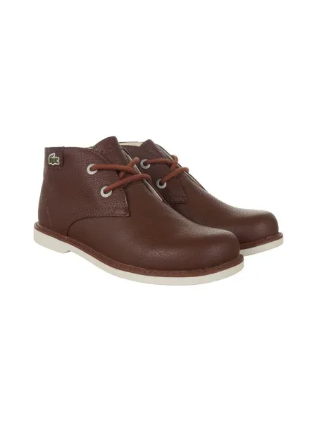Pantofi copii Lacoste maro
