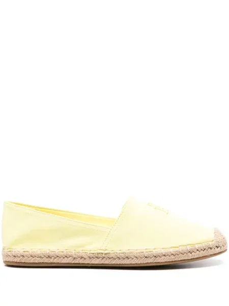 Espadrile Tommy Hilfiger cu broderie galben