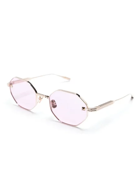 Saulės akiniai Valentino Eyewear auksinė