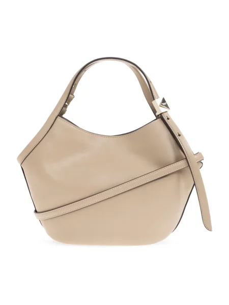 Shopperka Kate Spade skórzana beżowa