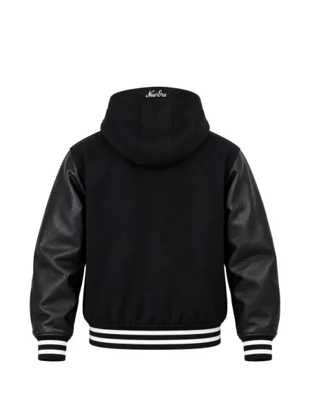 Geacă New Era Cap cu glugă negru