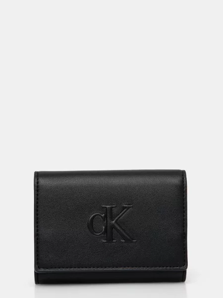 Портмоне Calvin Klein Jeans дамски черно