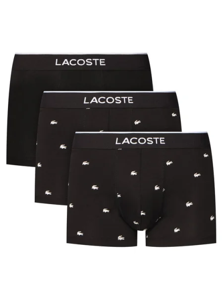 Lacoste Set de boxeri﻿ negru