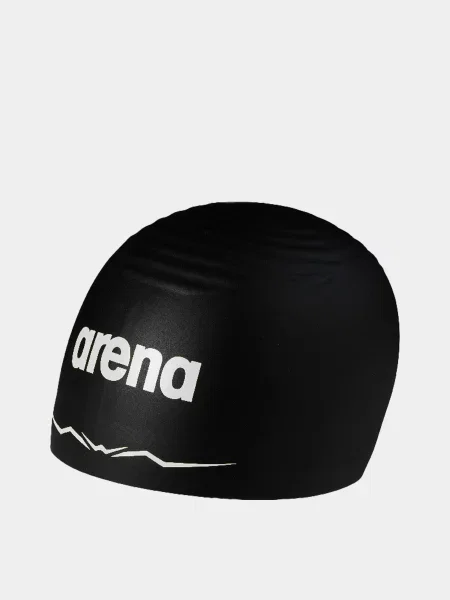 Arena Шапочка для плавання Унісекс Силікон чорний