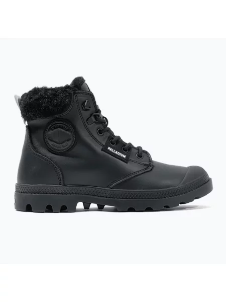 Черевики Palladium Pampa Hi Snow Warm black чорні