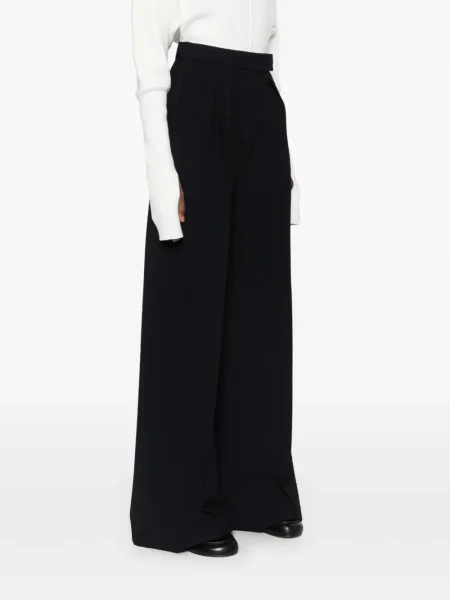 Pantaloni Max Mara albastru