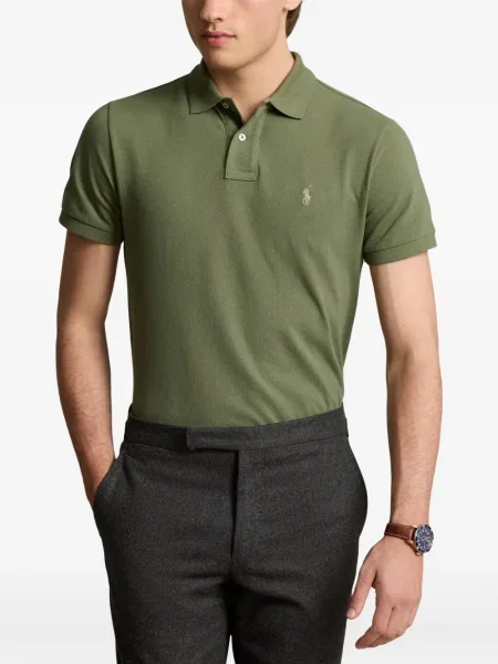 Curea Polo Ralph Lauren tricotate cu autograf cu șireturi albastru