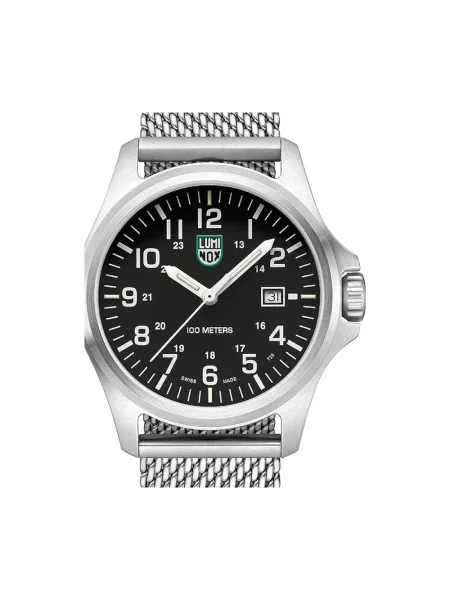 Lniany zegarek Luminox szary