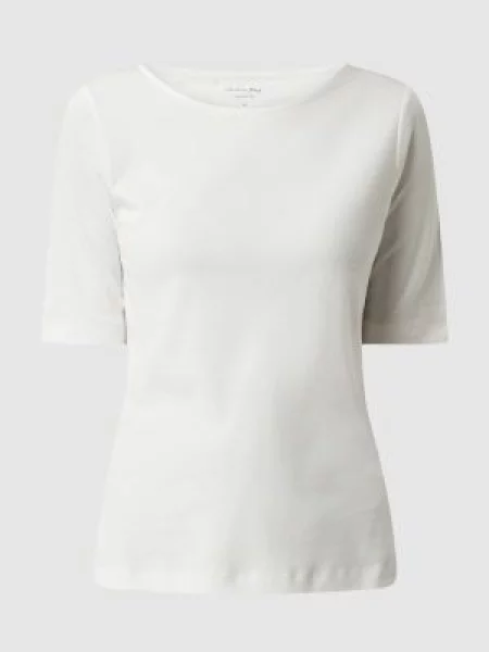 T-shirt z rękawem Christian Berg Woman biała