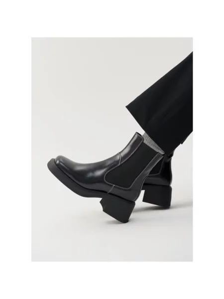 Sztyblety Vagabond Shoemakers skórzane chunky białe