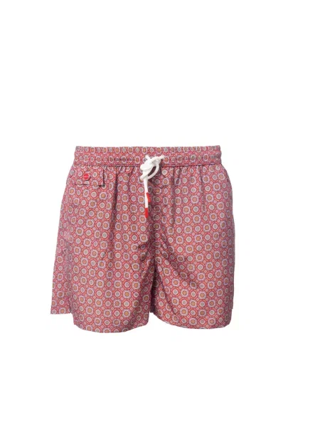 Krótkie bokserki Kiton czerwone
