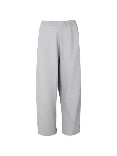 Pantaloni Pangaia din jerseu alergare gri