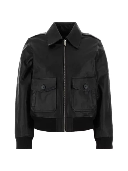 Geanta de piele A.p.c. negru