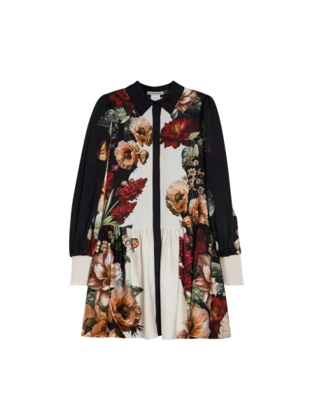 Sukienka mini Alice + Olivia z nadrukiem