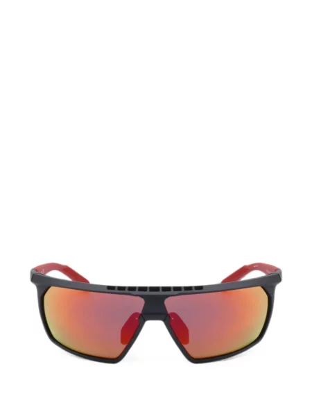 Ochelari de soare Adidas cu imprimeu geometric gri